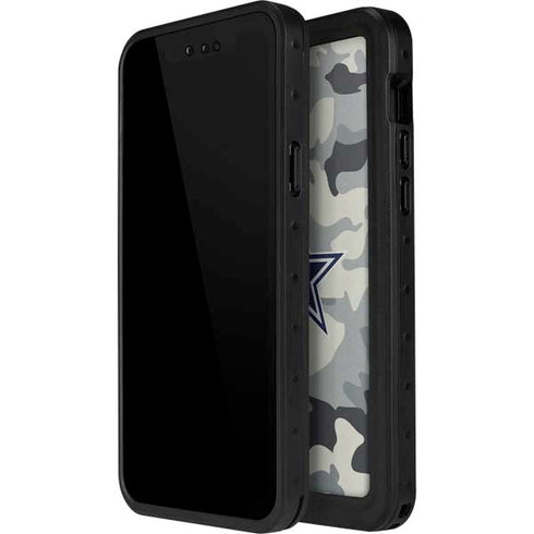 NFL Dallas Cowboys Camo iPhone 15 Waterproof Case